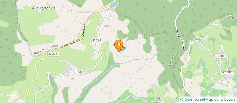 localisation de l'entreprise MONSIEUR FERNAND CARCEL  SAINT ANTOINE L'ABBAYE