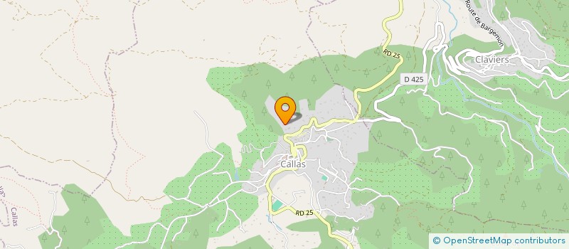 localisation de l'entreprise MONSIEUR FERNAND CAUVIN  CALLAS