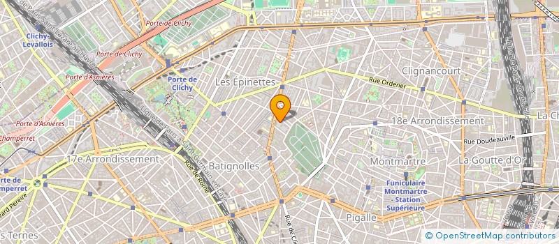 localisation de l'entreprise MONSIEUR FERNAND CHARRON à PARIS