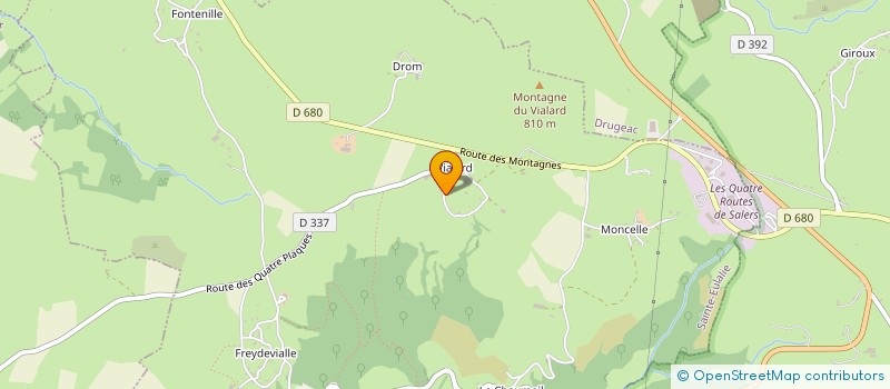 localisation de l'entreprise MONSIEUR FERNAND CHEYMOL à SAINTE-EULALIE