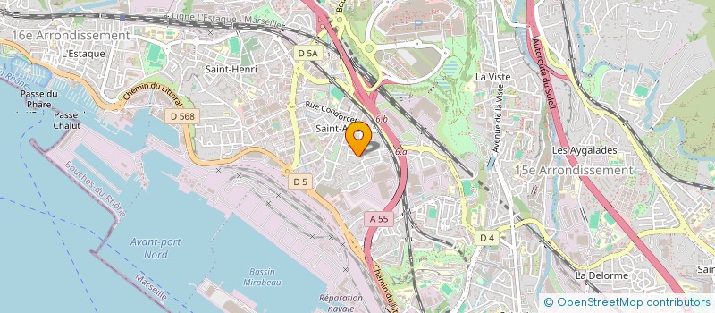 localisation de l'entreprise MONSIEUR FERNAND CONTUCCI à MARSEILLE