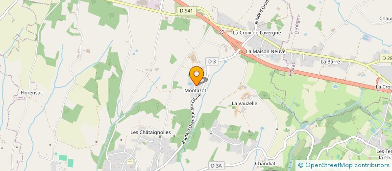 localisation de l'entreprise MONSIEUR FERNAND COUSTY à SAINT-VICTURNIEN