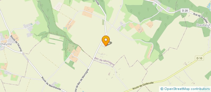 localisation de l'entreprise MONSIEUR FERNAND CRAQUELIN  BEC-DE-MORTAGNE