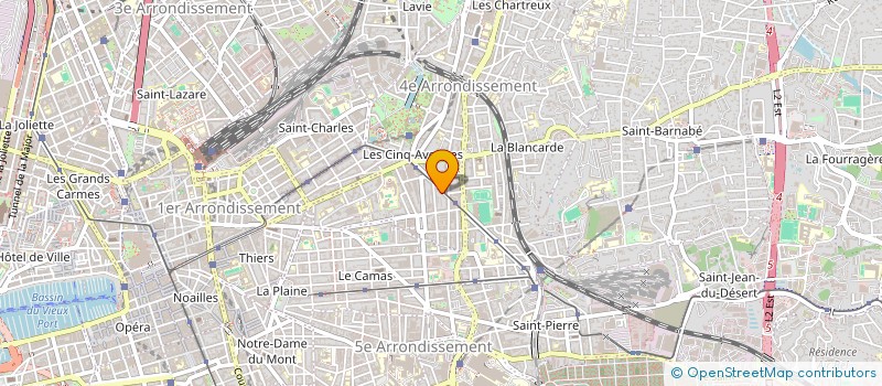 localisation de l'entreprise MONSIEUR FERNAND CURIA à MARSEILLE 4EME