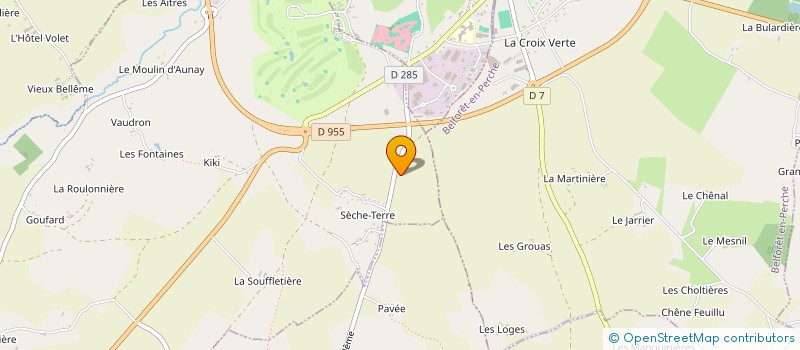 localisation de l'entreprise MONSIEUR FERNAND DAGONEAU à SAINT-MARTIN-DU-VIEUX-BELLEME