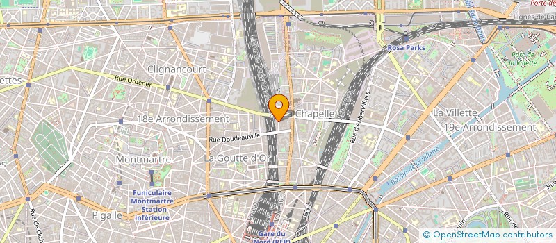 localisation de l'entreprise MONSIEUR FERNAND DE SOUZA  PARIS