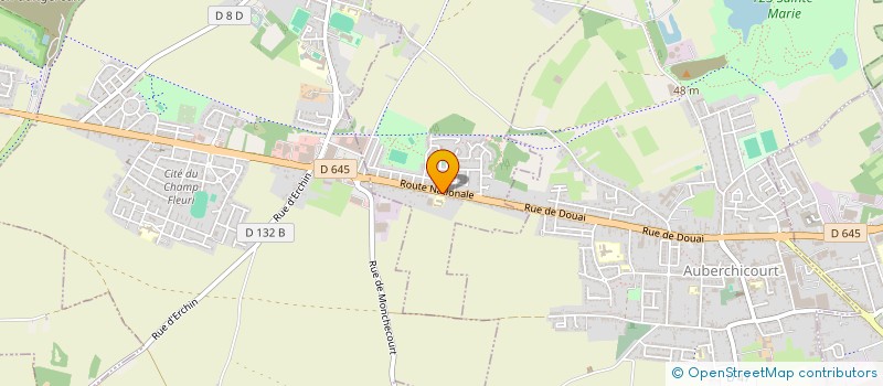 localisation de l'entreprise MONSIEUR FERNAND DELILLE  MASNY