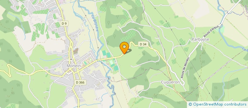 localisation de l'entreprise MONSIEUR FERNAND DUBOSC à MONEIN