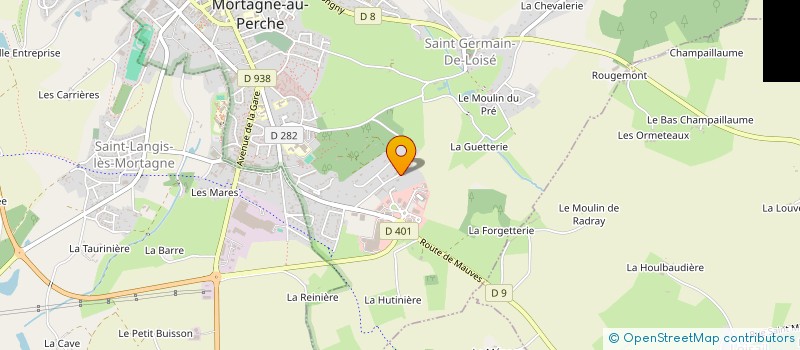 localisation de l'entreprise MONSIEUR FERNAND DUC à MORTAGNE-AU-PERCHE