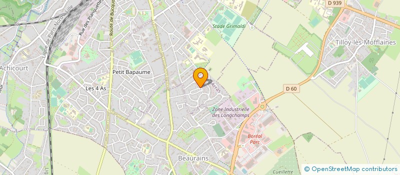localisation de l'entreprise MONSIEUR FERNAND DUPRIEZ à ARRAS