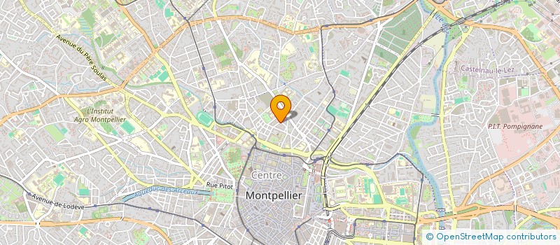 localisation de l'entreprise MONSIEUR FERNAND DUVERGE à MONTPELLIER