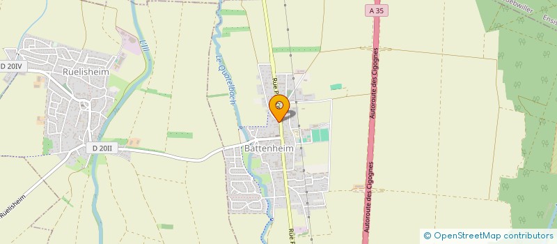 localisation de l'entreprise MONSIEUR FERNAND ENGEL  BATTENHEIM