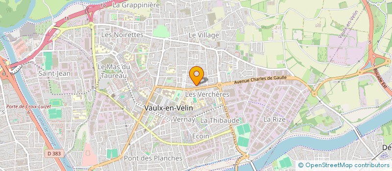 localisation de l'entreprise MONSIEUR FERNAND FABULET à VAULX-EN-VELIN