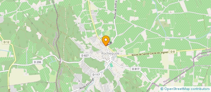 localisation de l'entreprise MONSIEUR FERNAND FAYARD  ROCHEGUDE