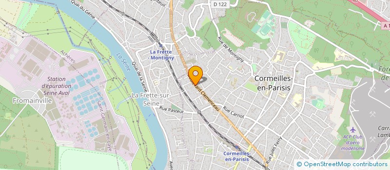 localisation de l'entreprise MONSIEUR FERNAND FREMONDIERE  CORMEILLES-EN-PARISIS