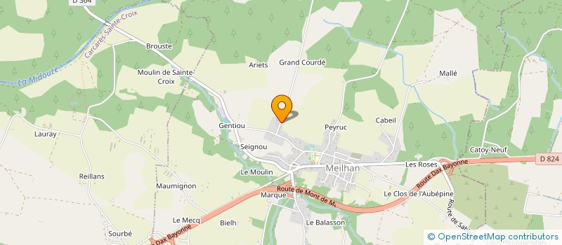 localisation de l'entreprise MONSIEUR FERNAND FREZIER à MEILHAN