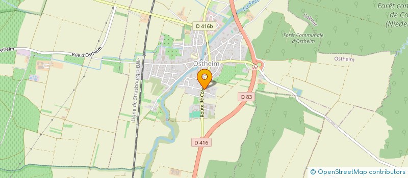 localisation de l'entreprise MONSIEUR FERNAND FROEHLICH  OSTHEIM