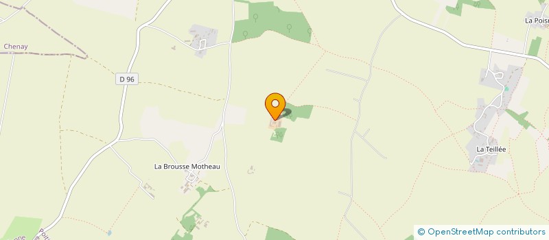 localisation de l'entreprise MONSIEUR FERNAND GABORIT  SANXAY