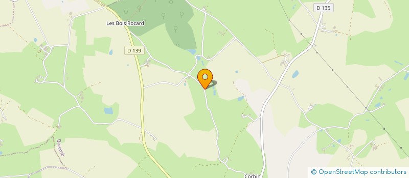 localisation de l'entreprise MONSIEUR FERNAND GANNE  SAINT-AUBIN-DU-PLAIN