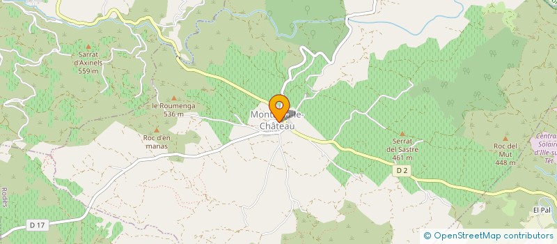 localisation de l'entreprise MONSIEUR FERNAND GASCH  SAINT-MICHEL-DE-LLOTES