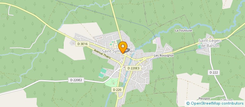 localisation de l'entreprise MONSIEUR FERNAND GATTIGLIO  SAINT-SYMPHORIEN