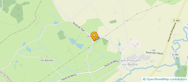 localisation de l'entreprise MONSIEUR FERNAND GIBBE  SAINT-POURCAIN-SUR-BESBRE