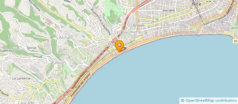 localisation de l'entreprise MONSIEUR FERNAND GOMES à NICE
