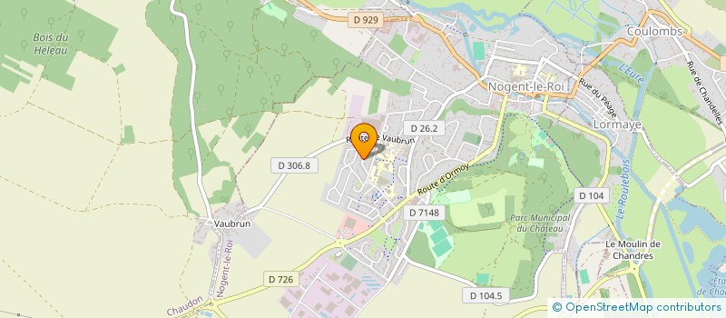 localisation de l'entreprise MONSIEUR FERNAND GRANDJEAN à NOGENT-LE-ROI