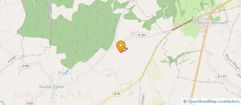 localisation de l'entreprise MONSIEUR FERNAND GUENIER  QUIBOU