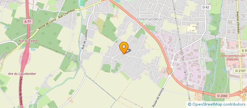 localisation de l'entreprise MONSIEUR FERNAND HAMARD à VILLEMANDEUR