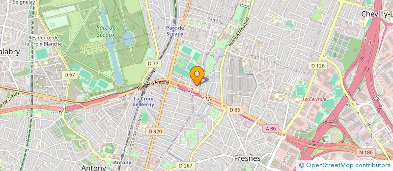 localisation de l'entreprise MONSIEUR FERNAND HELBERT à ANTONY