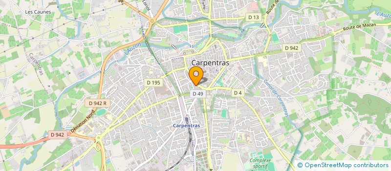 localisation de l'entreprise MONSIEUR FERNAND IGOULEM  CARPENTRAS