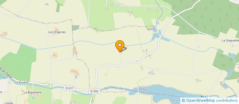 localisation de l'entreprise MONSIEUR FERNAND JEUDY  BALLOTS