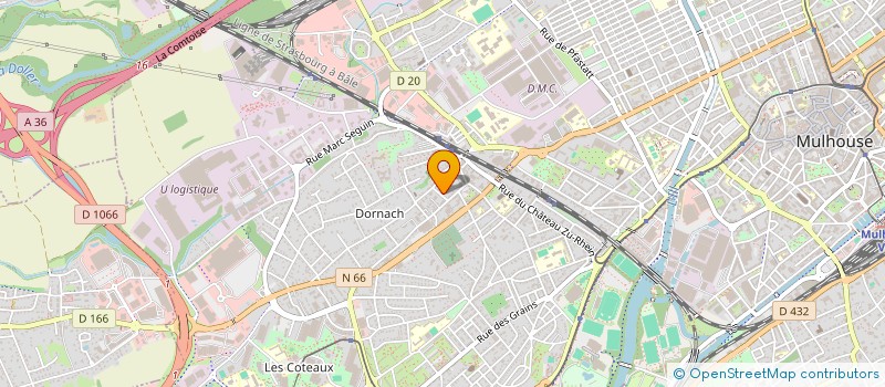localisation de l'entreprise MONSIEUR FERNAND KAYSER à MULHOUSE