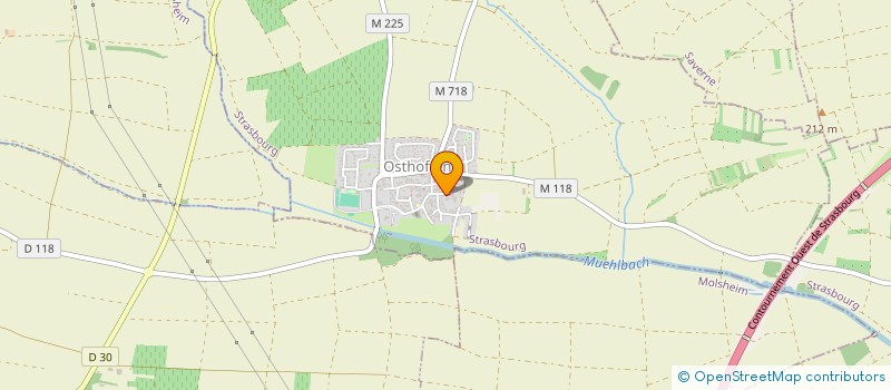 localisation de l'entreprise MONSIEUR FERNAND KRAUTH  OSTHOFFEN