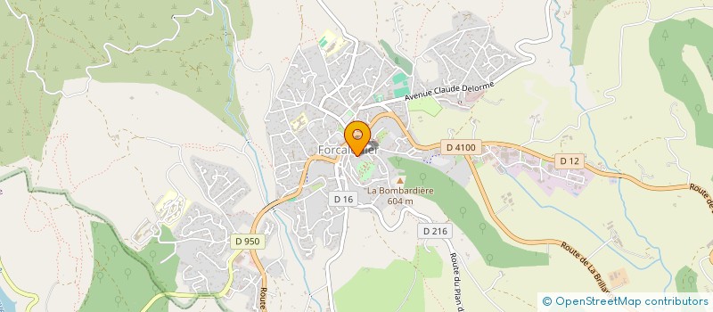 localisation de l'entreprise MONSIEUR FERNAND LACROIX à FORCALQUIER