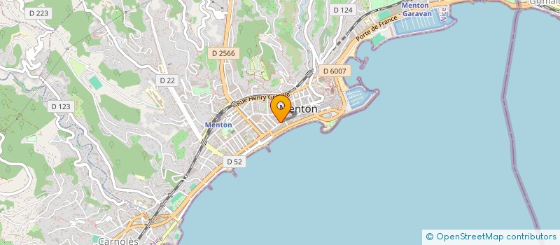 localisation de l'entreprise MONSIEUR FERNAND LANOE à MENTON