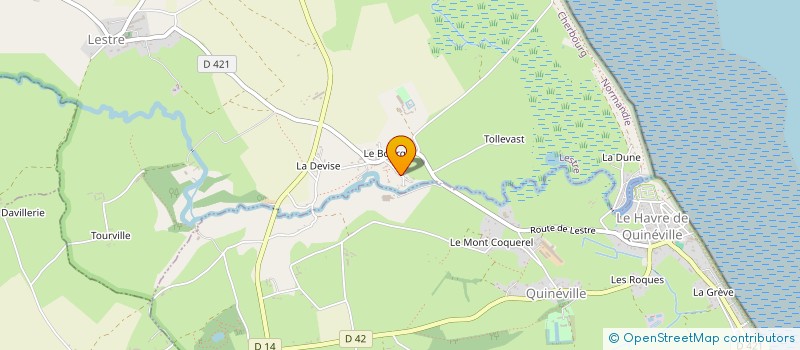 localisation de l'entreprise MONSIEUR FERNAND LEBARBENCHON  LESTRE