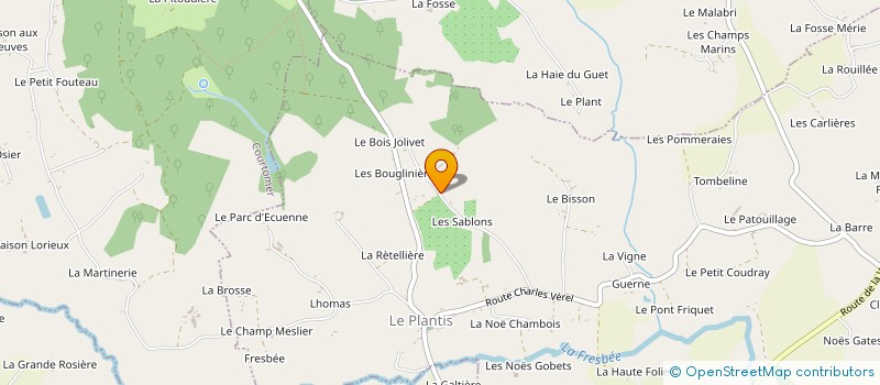 localisation de l'entreprise MONSIEUR FERNAND LECONTE à SAINTE-SCOLASSE-SUR-SARTHE