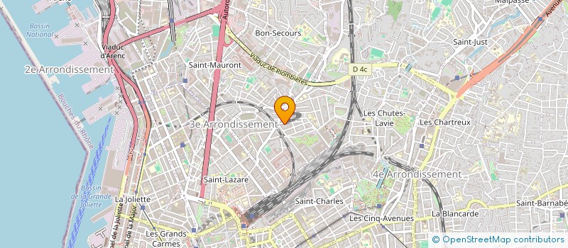 localisation de l'entreprise MONSIEUR FERNAND LORMIER à MARSEILLE
