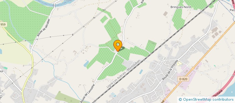 localisation de l'entreprise MONSIEUR FERNAND MAILLEBUAU  MONTAUBAN