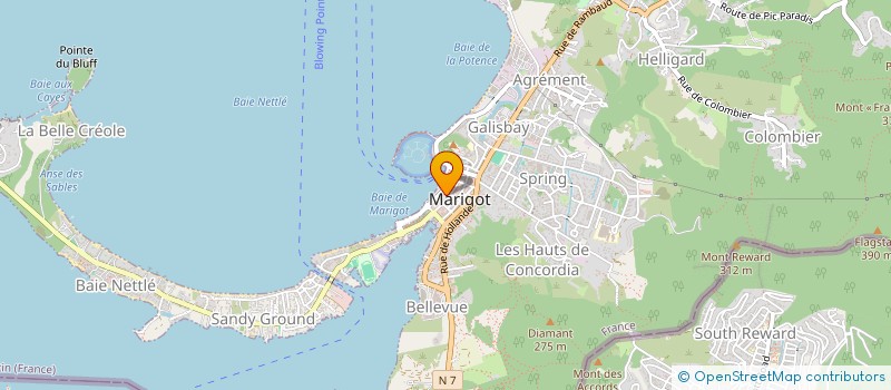 localisation de l'entreprise MONSIEUR FERNAND MALARD à SAINT MARTIN