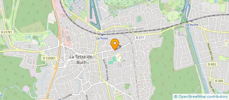 localisation de l'entreprise MONSIEUR FERNAND MANDICOURT à LA TESTE-DE-BUCH