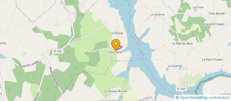 localisation de l'entreprise MONSIEUR FERNAND MARCHAND à LESIGNAC-DURAND