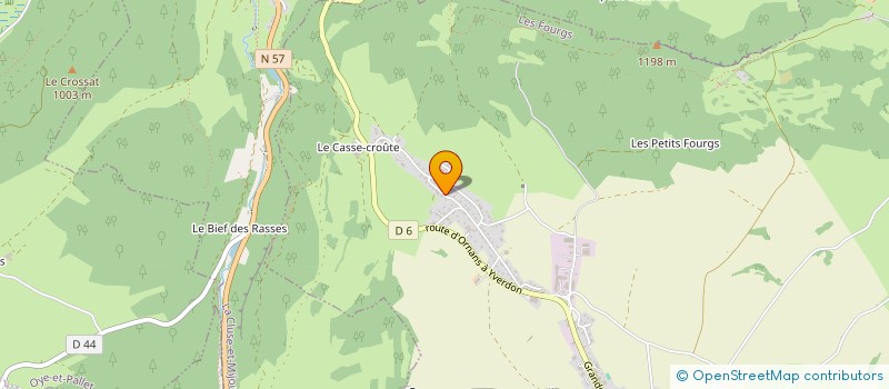 localisation de l'entreprise MONSIEUR FERNAND MASNADA à LA CLUSE-ET-MIJOUX