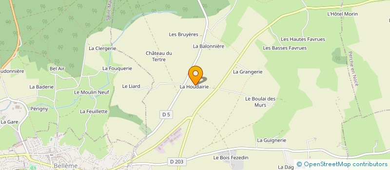 localisation de l'entreprise MONSIEUR FERNAND MAZURIER à BELFORET-EN-PERCHE