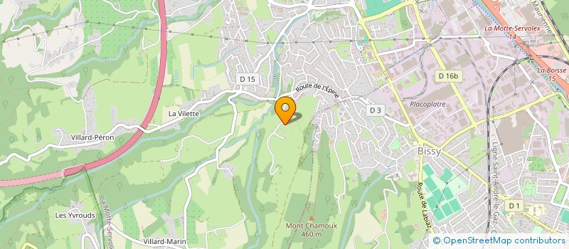 localisation de l'entreprise MONSIEUR FERNAND MORAT à LA MOTTE SERVOLEX