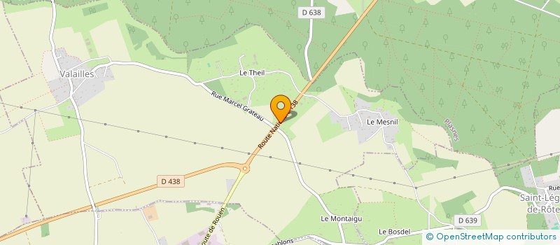 localisation de l'entreprise MONSIEUR FERNAND MORICE  MENNEVAL