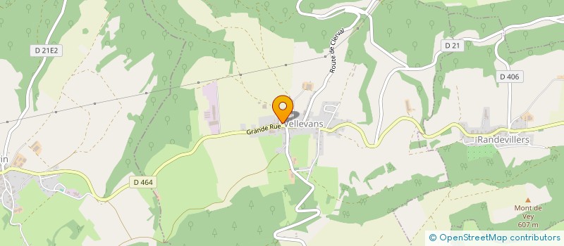 localisation de l'entreprise MONSIEUR FERNAND MOUREAUX  RANDEVILLERS