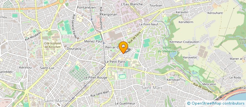 localisation de l'entreprise MONSIEUR FERNAND MOYSAN à BREST